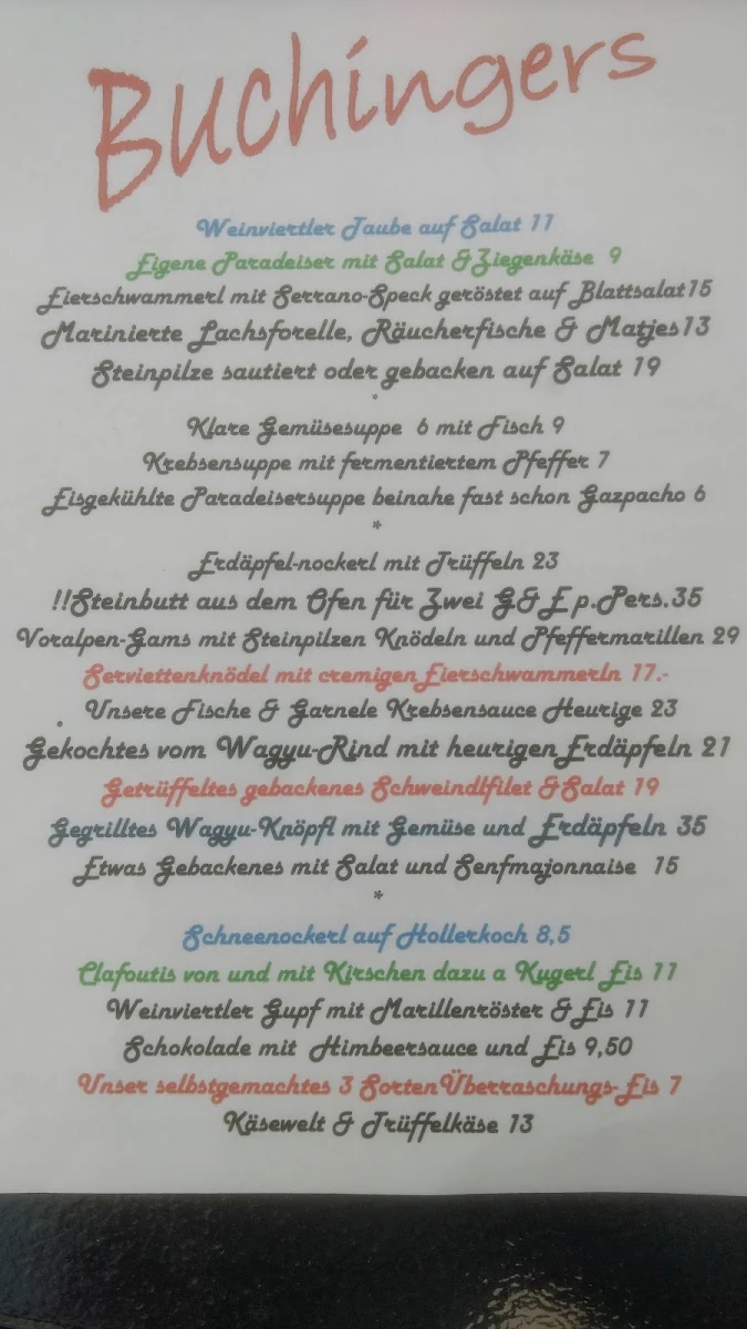 Speisekarte photo 4