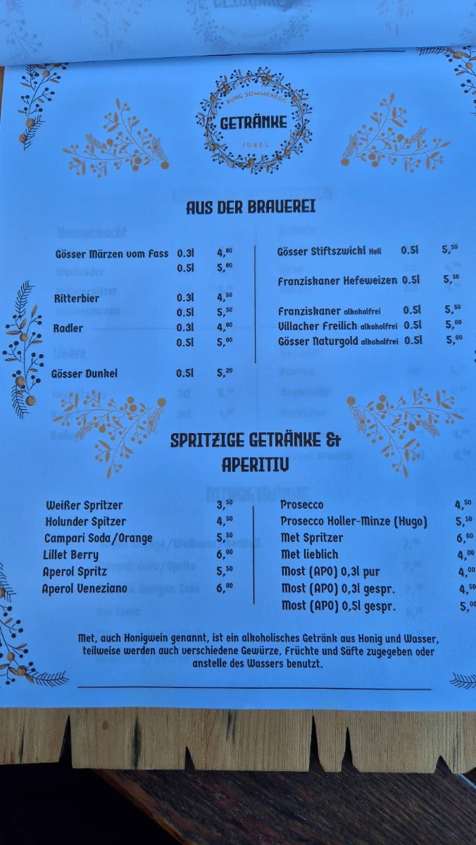 Speisekarte photo 4