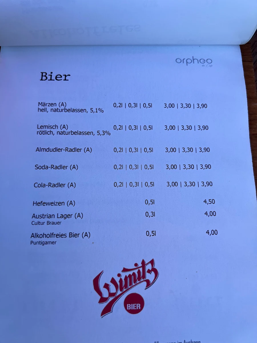 Speisekarte photo 4