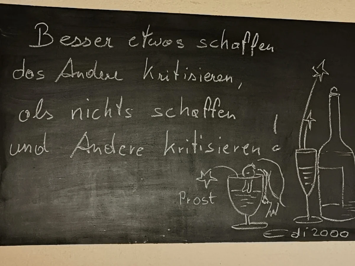 Speisekarte, Gasthaus Rössle - Nenzing, Österreich