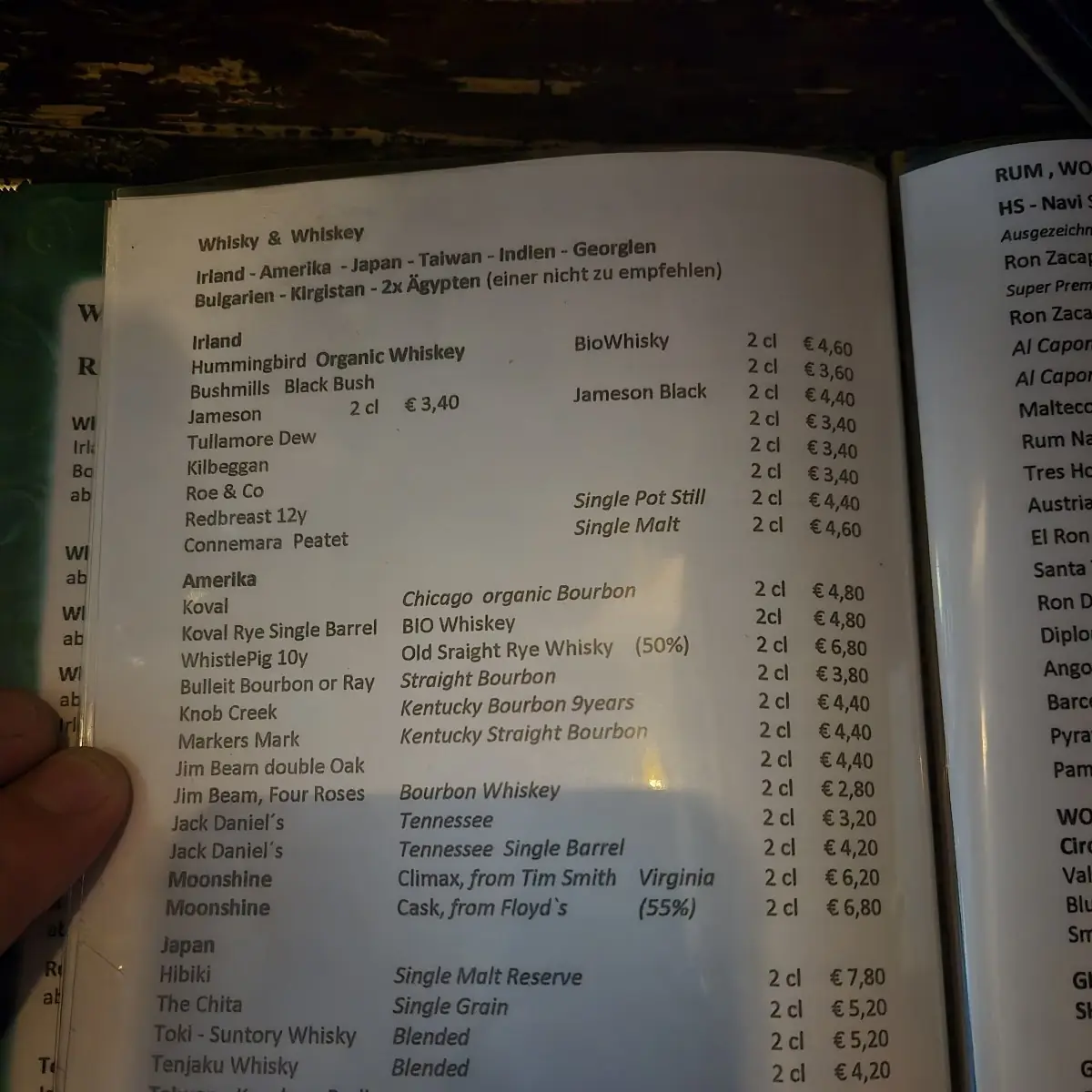 Speisekarte photo 3