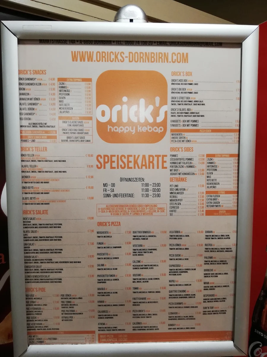 Speisekarte photo 2