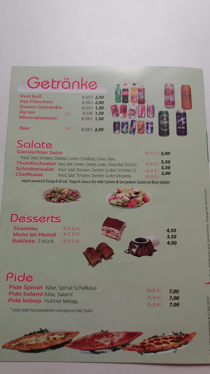 Speisekarte photo 4