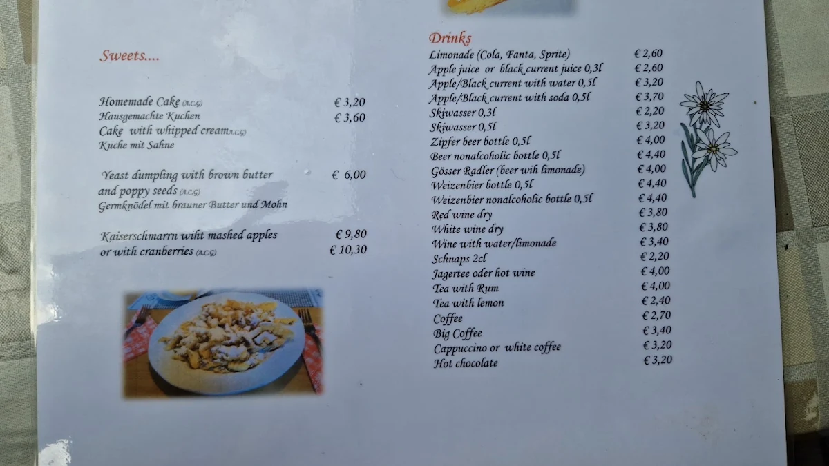 Speisekarte photo 1