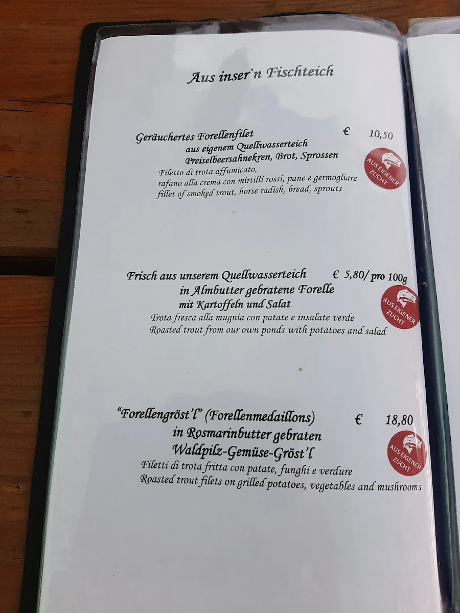 Speisekarte photo 6