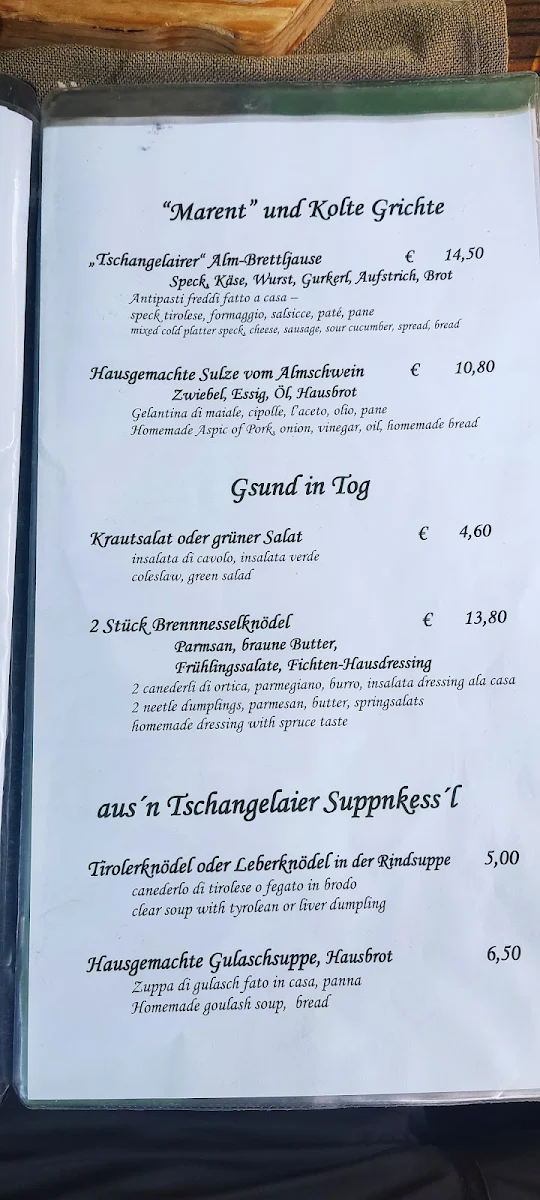 Speisekarte photo 7