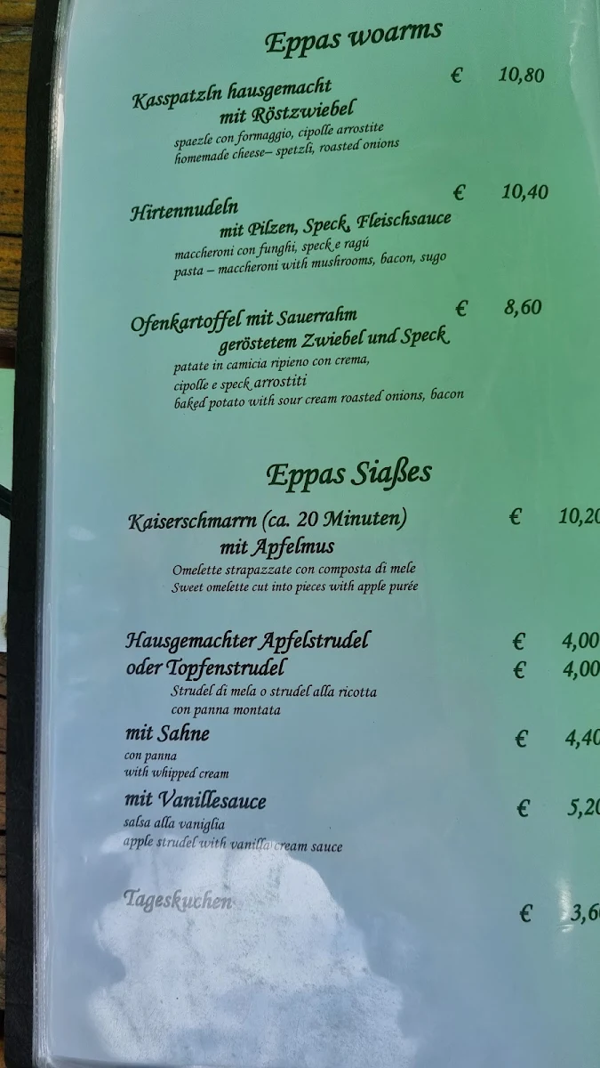 Speisekarte photo 8