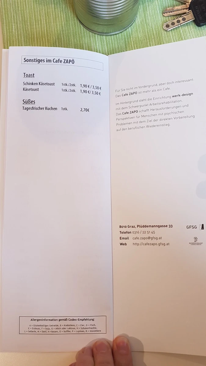 Speisekarte photo 3