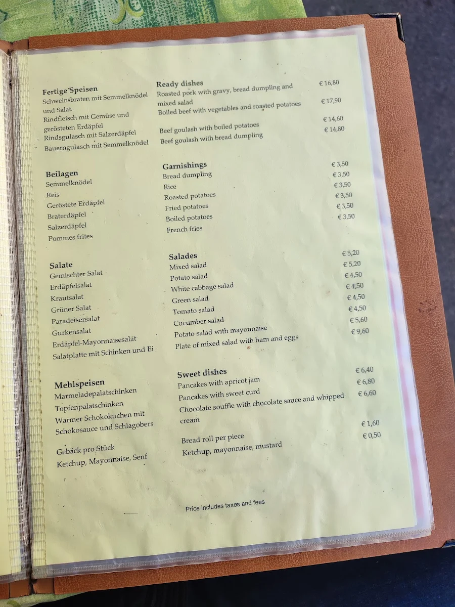 Speisekarte photo 6