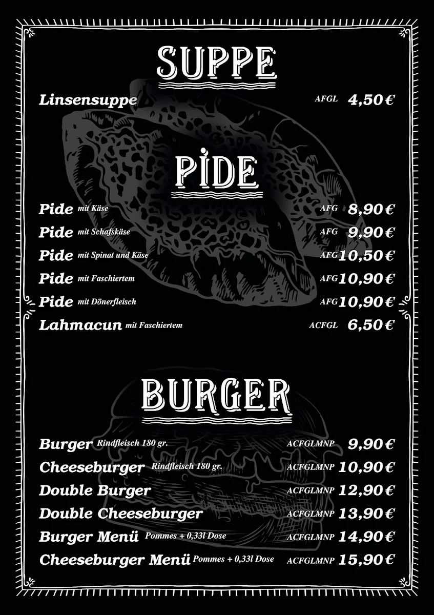 Speisekarte photo 1