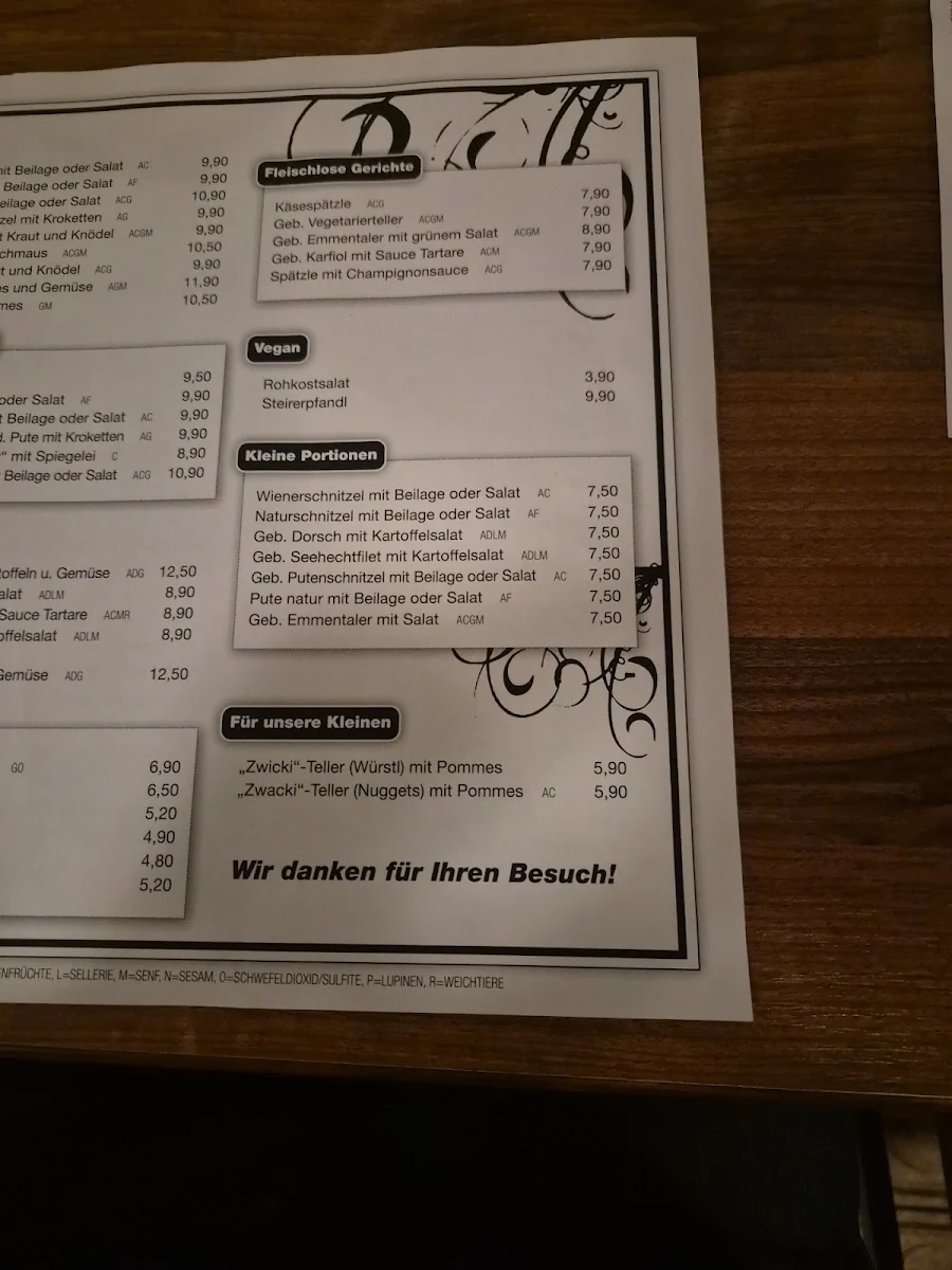 Speisekarte photo 8