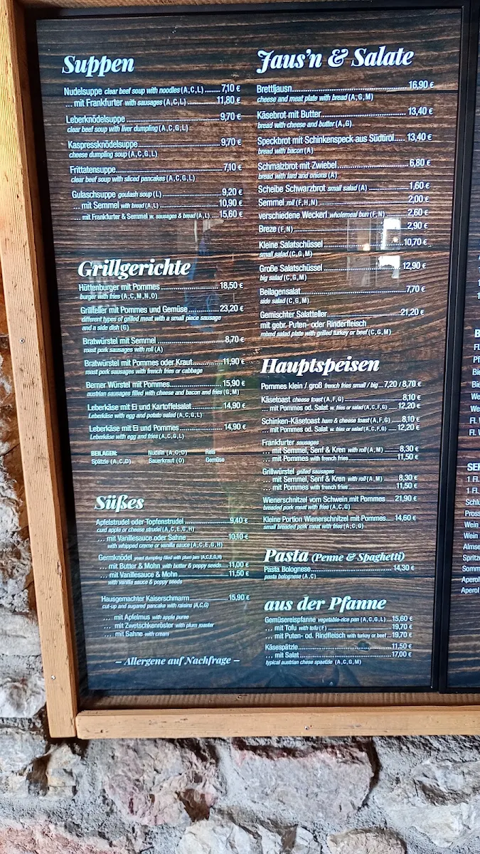 Speisekarte photo 1