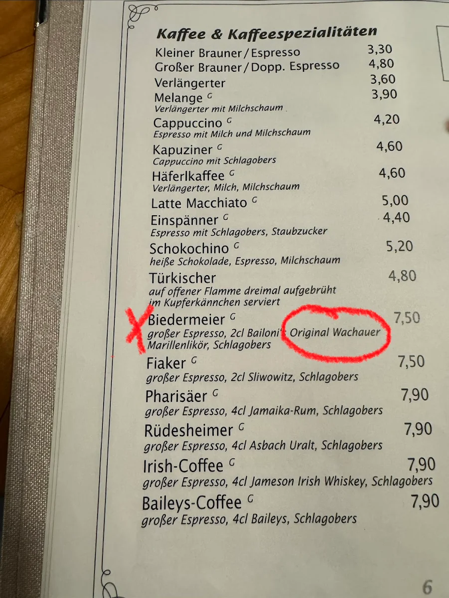 Speisekarte photo 8