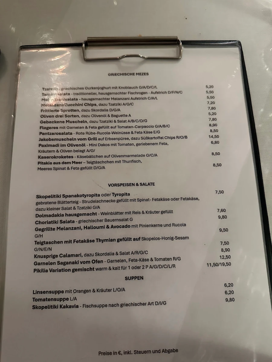 Speisekarte photo 1