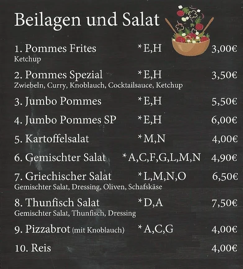 Speisekarte photo 3