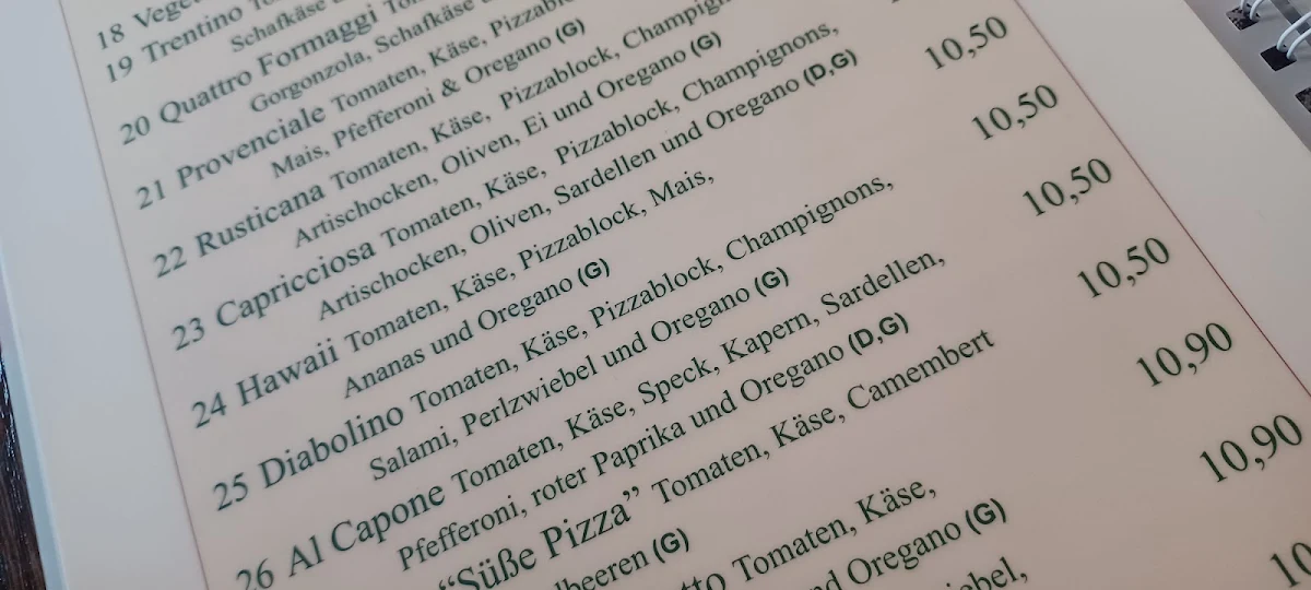 Speisekarte photo 10