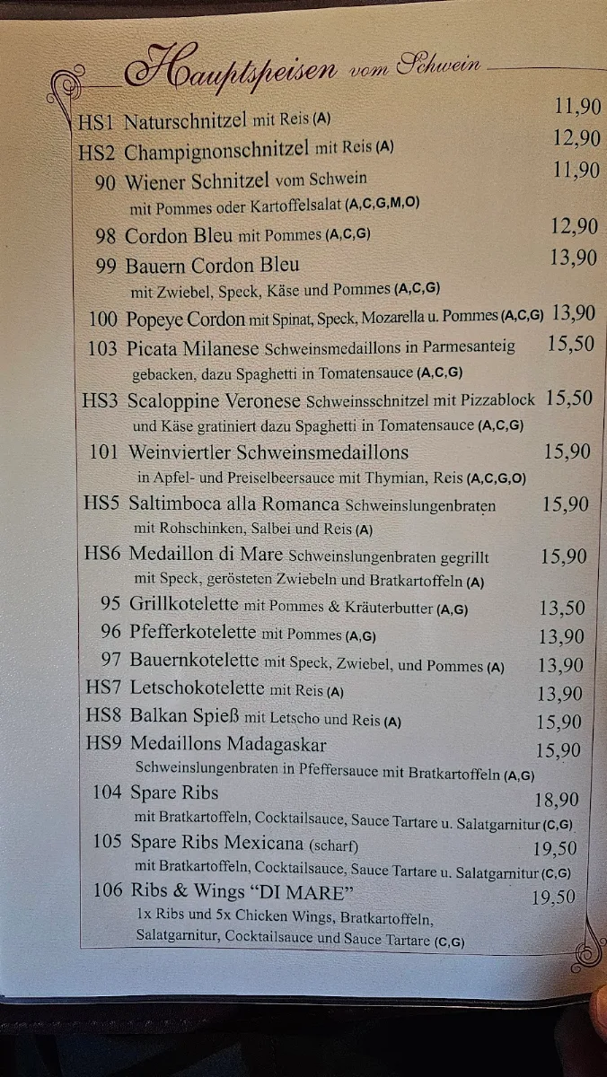 Speisekarte photo 2