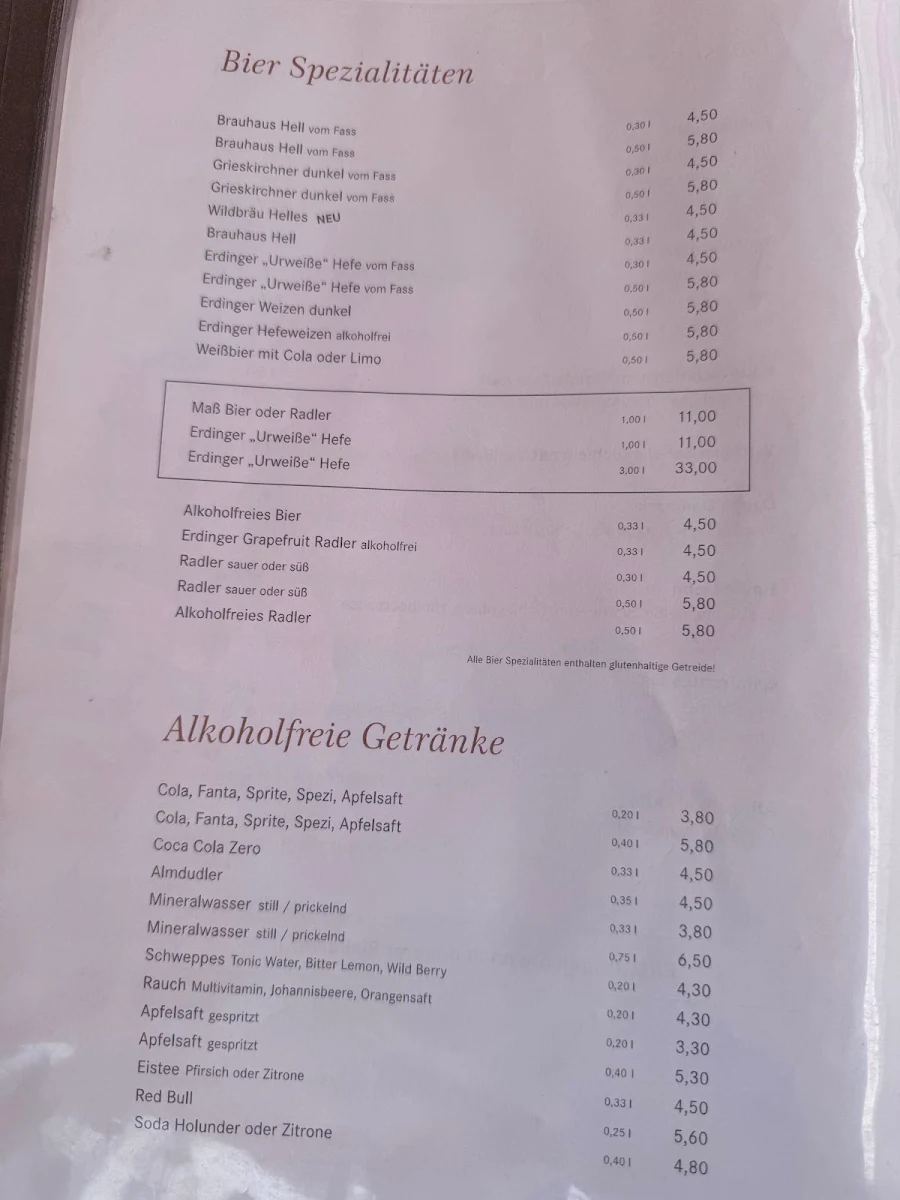 Speisekarte photo 8
