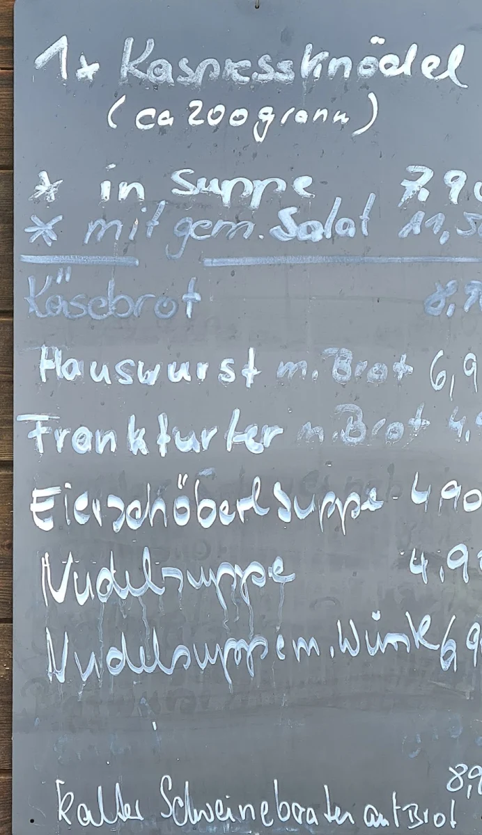 Speisekarte photo 3