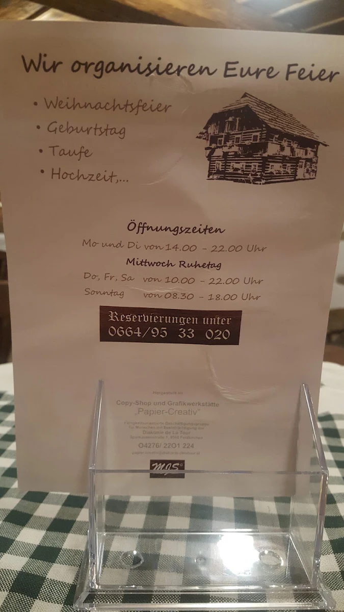 Speisekarte photo 3