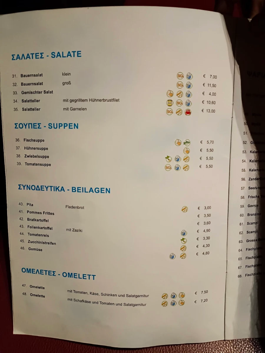 Speisekarte photo 9