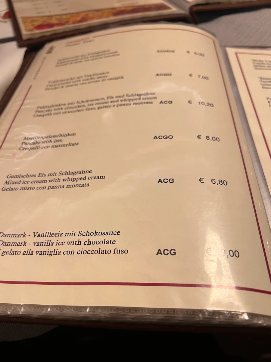 Speisekarte photo 2