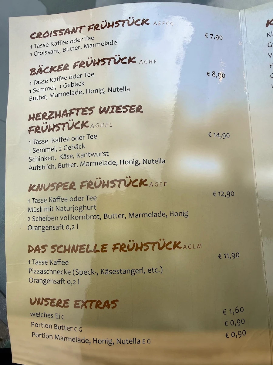 Speisekarte photo 2