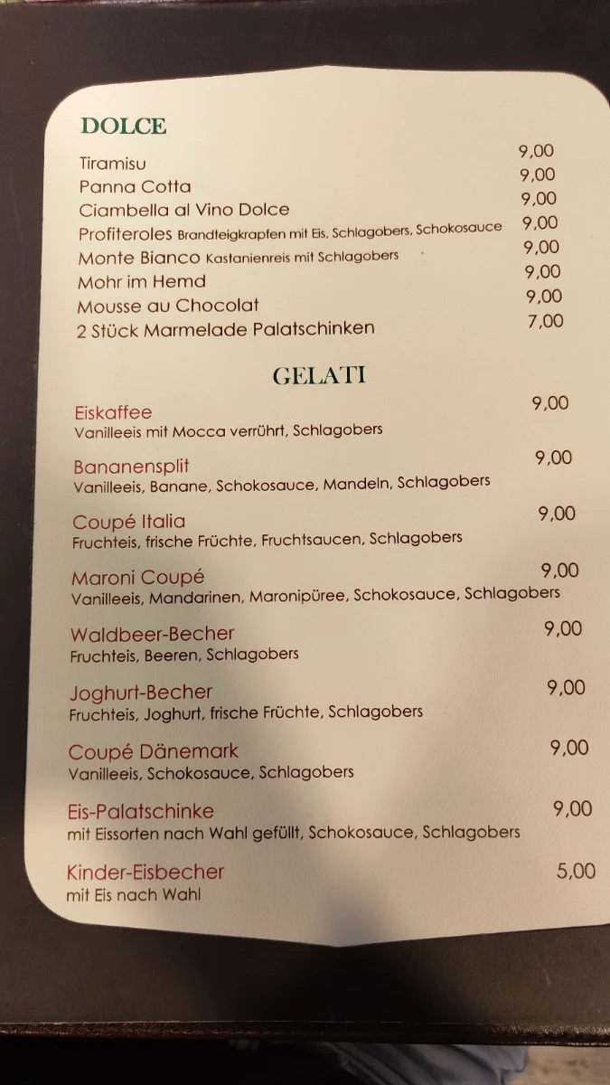 Speisekarte photo 3