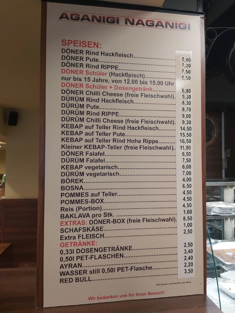 Speisekarte photo 3