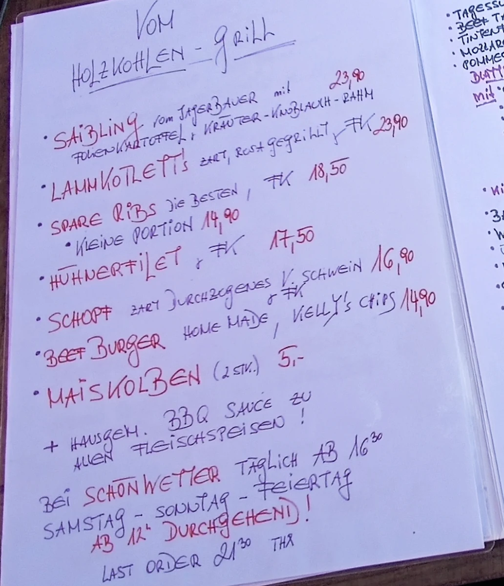 Speisekarte photo 5