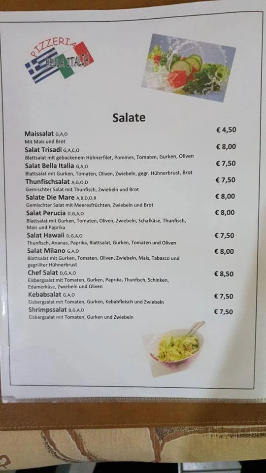 Speisekarte photo 1