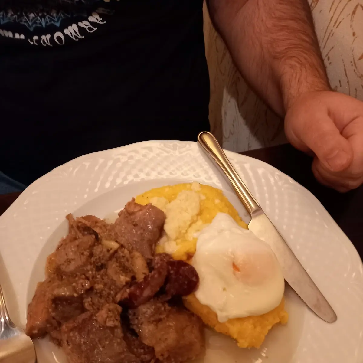 Мамалыга Со Свининой
