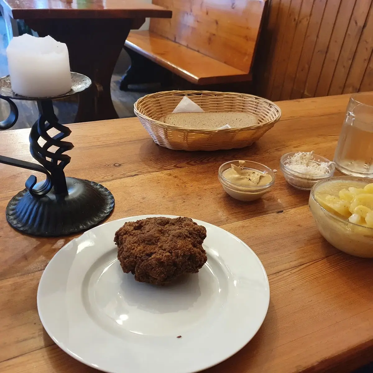 Fleischlaberl Mit Erdäpfelsalat