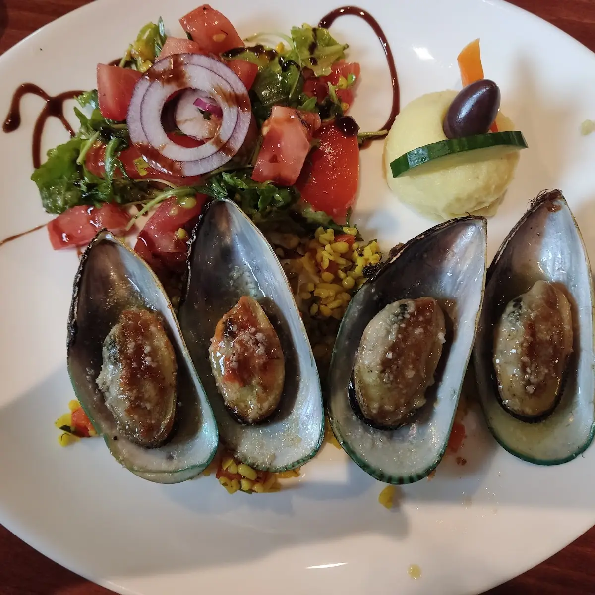 Muscheln In Knoblauch