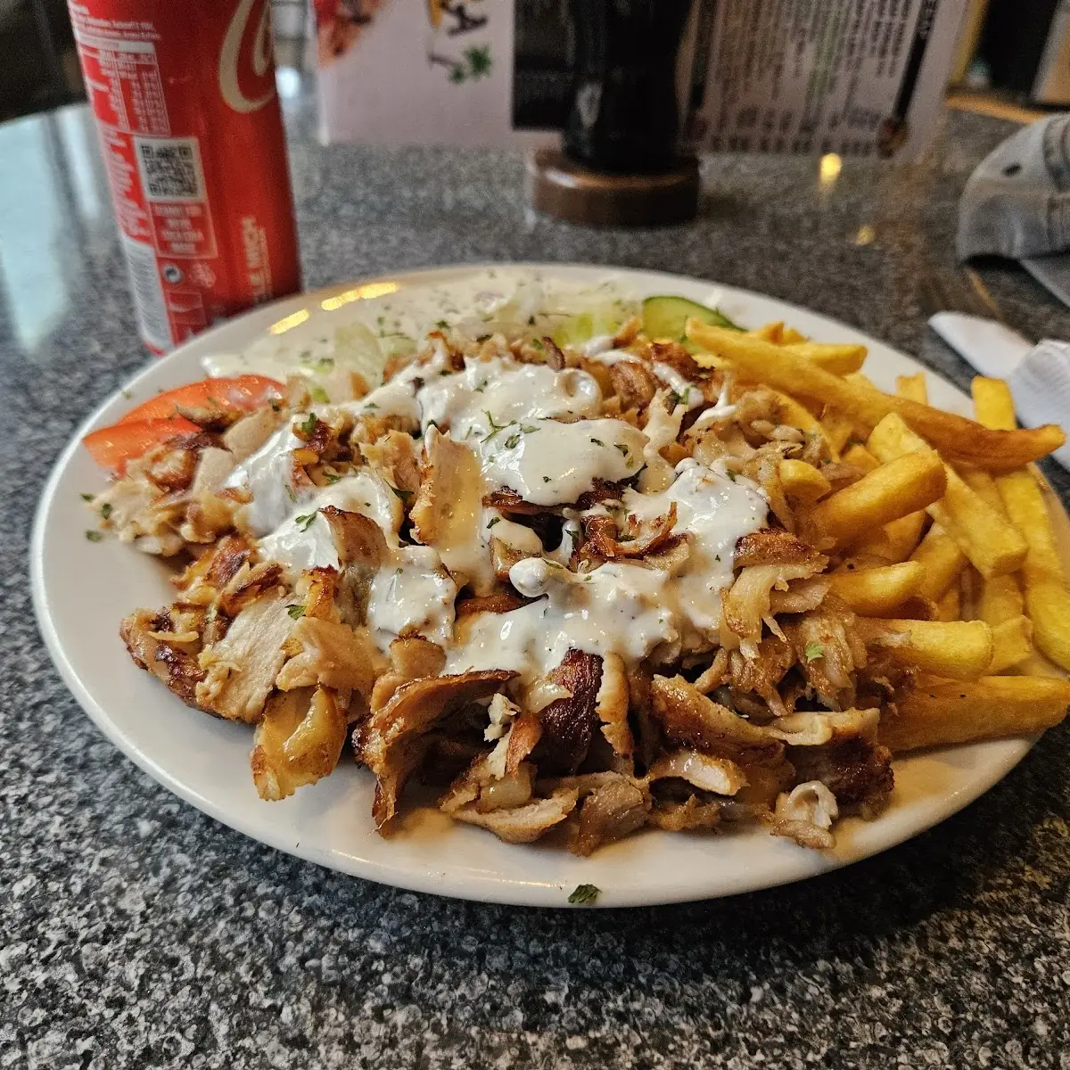 Doner Kebab Teller