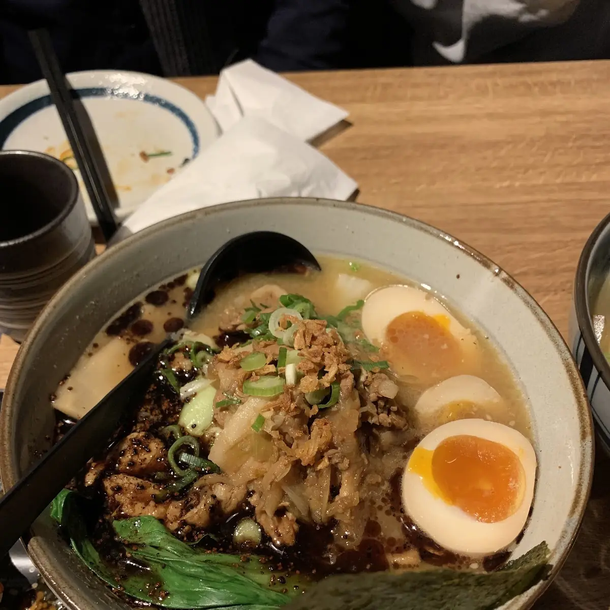 Black Garlic Butatama Miso Ramen
