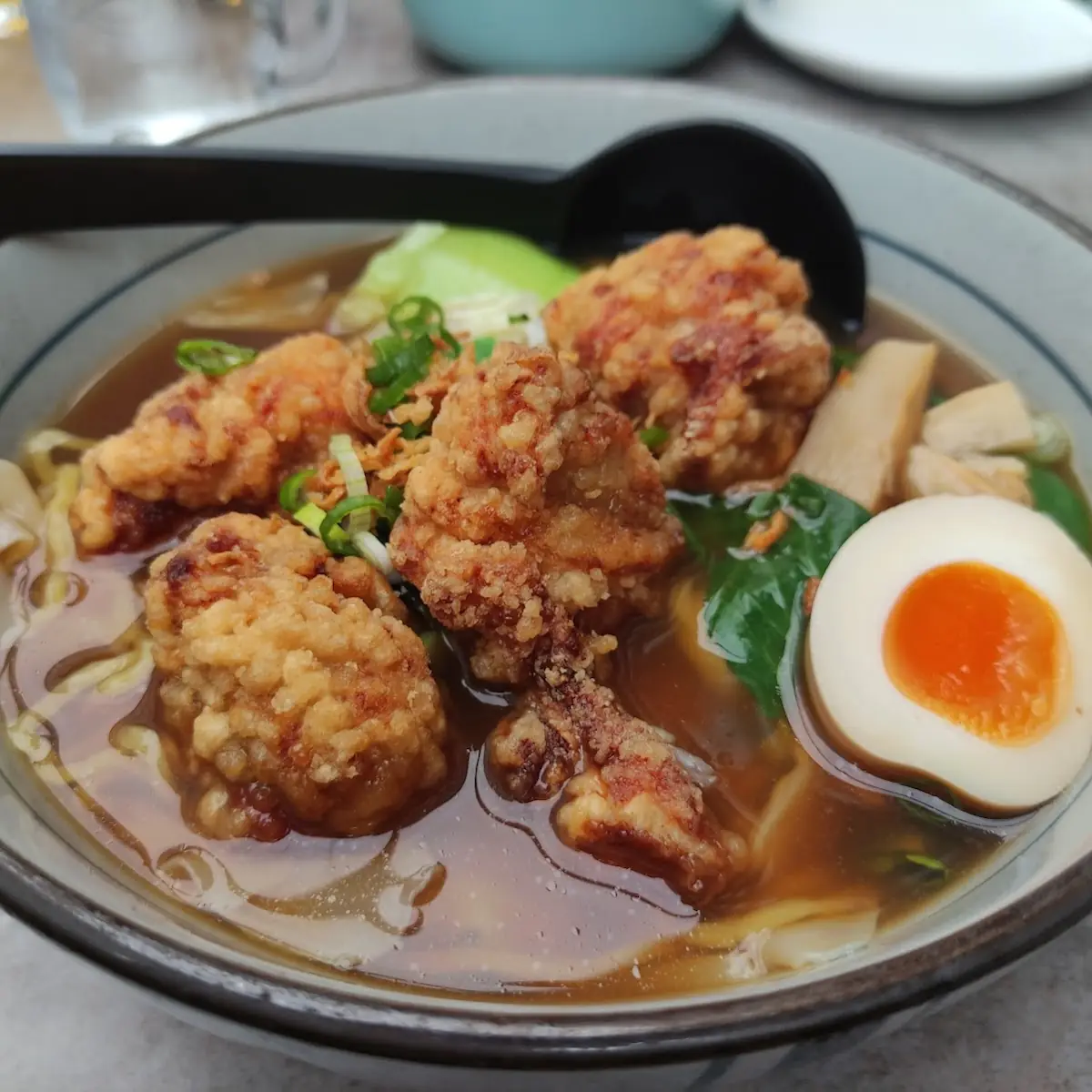 Kara-Age Wantan Shoyu Ramen