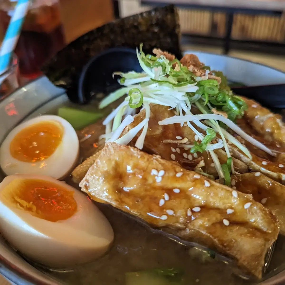 Veggie Tofu Miso Ramen