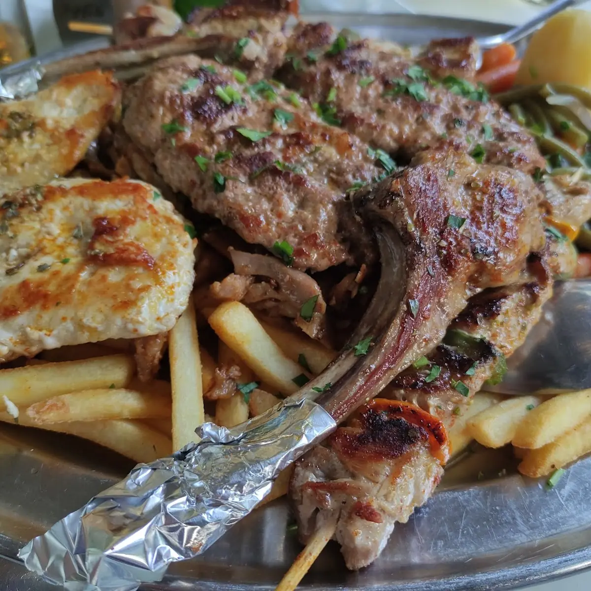 Souvlaki Platte