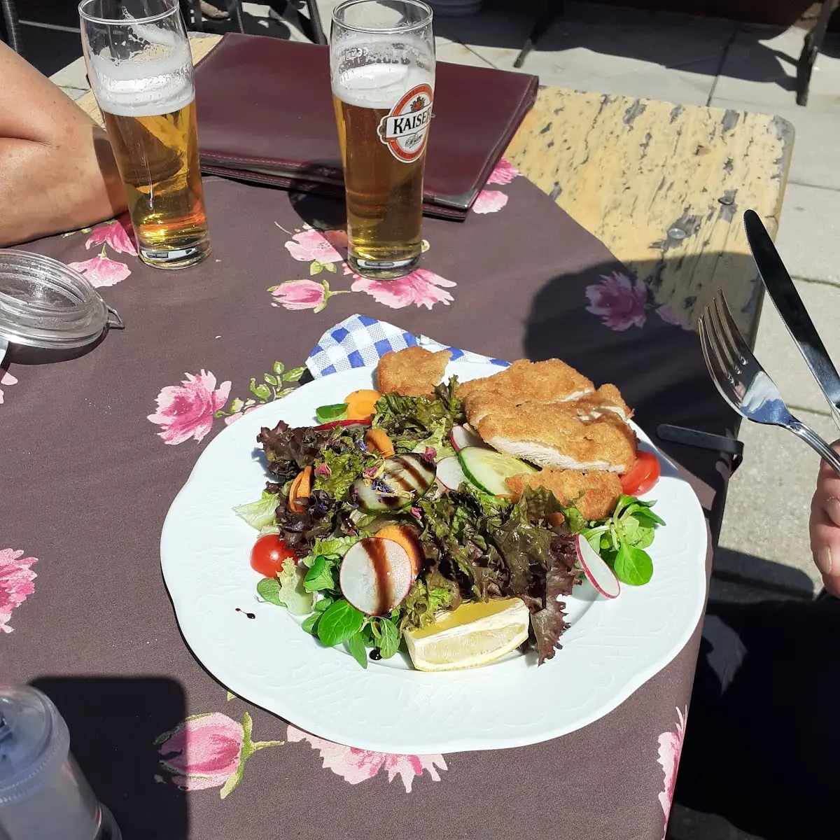 Salat Mit Hähnchenbrust
