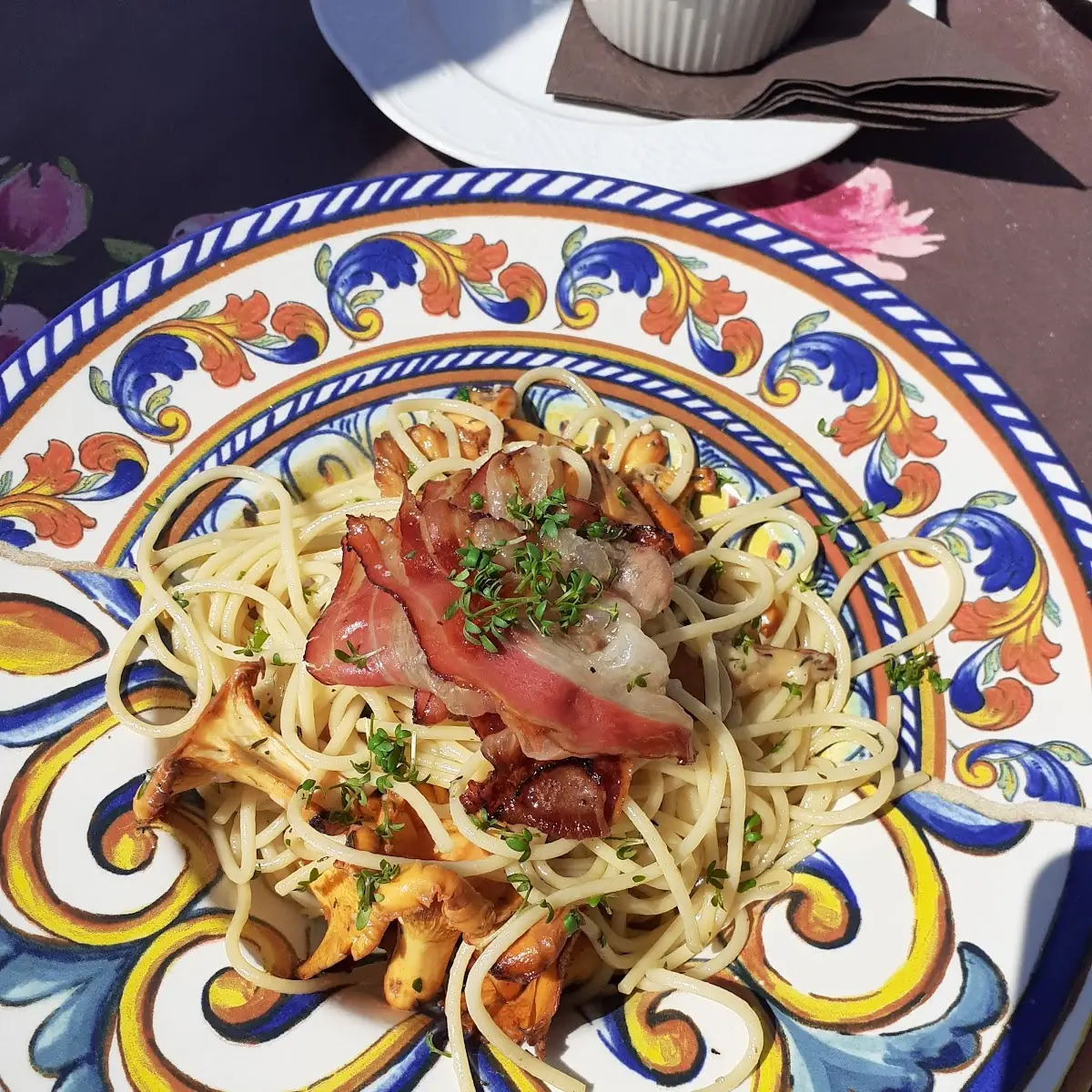 Schwammerlnudeln Mit Speck