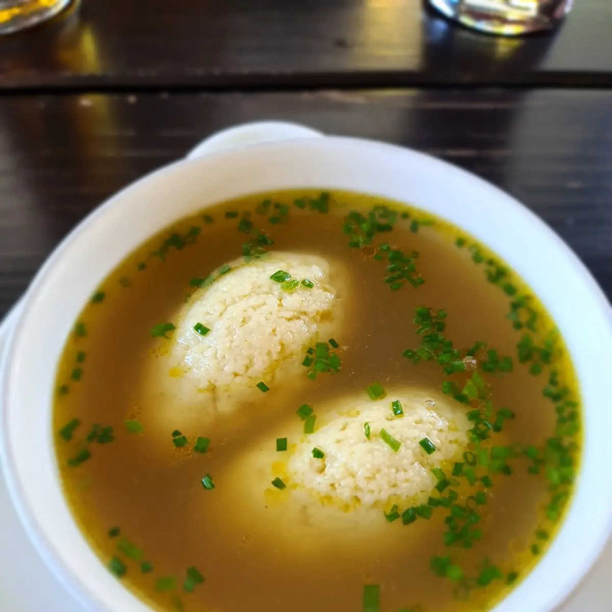 Griesnockerl Suppe