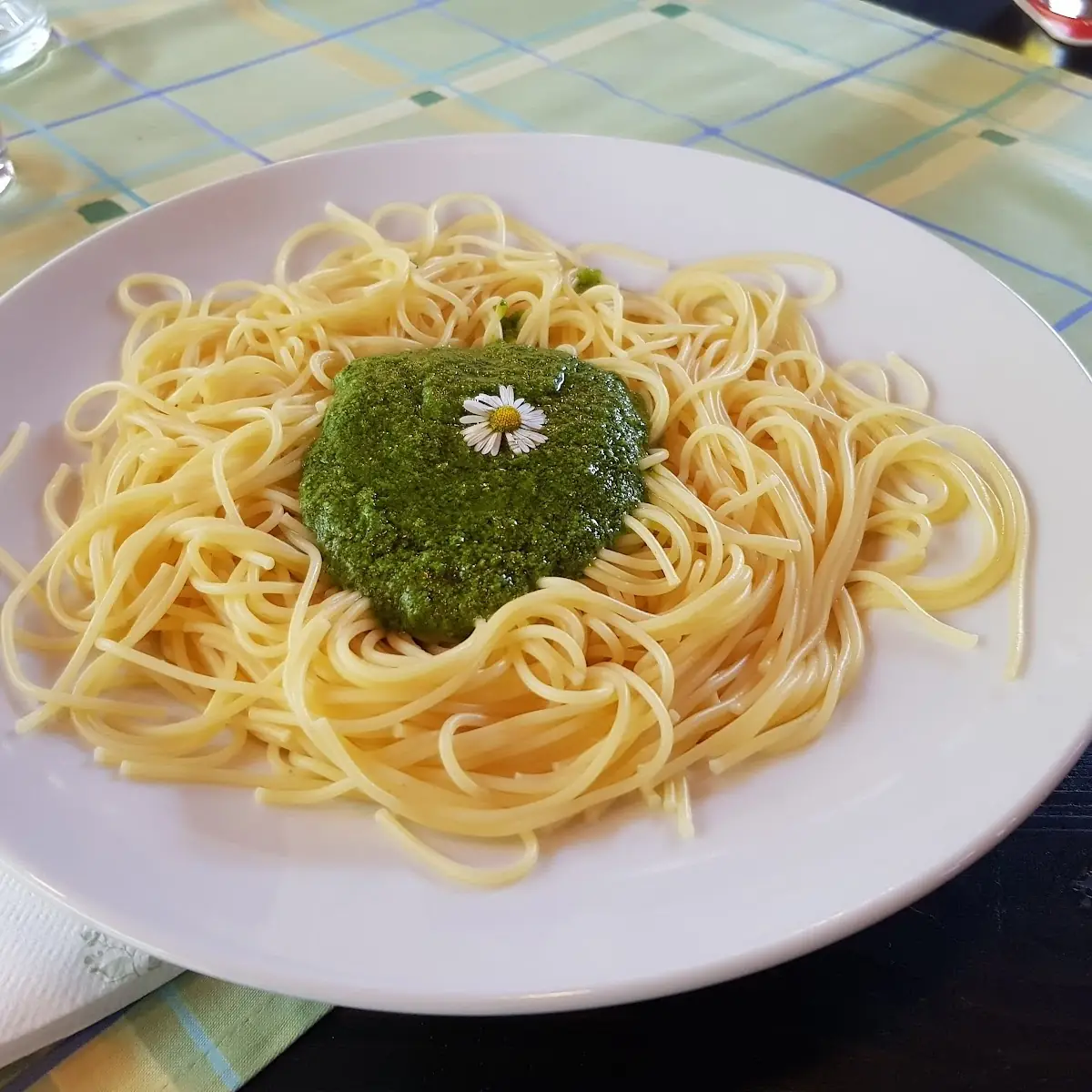 Spaghetti Mit Pesto
