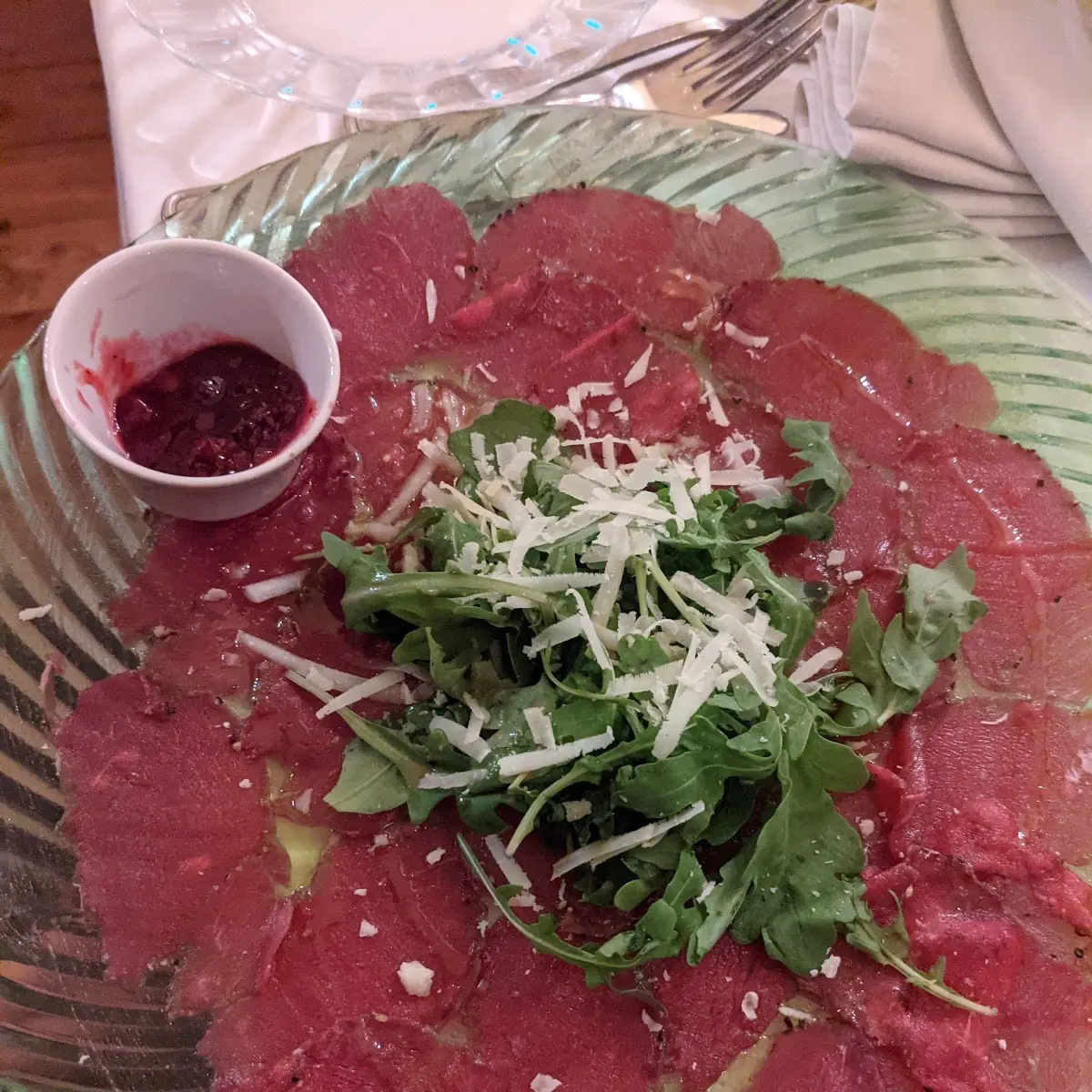 Hirsch-carpaccio Von Filet