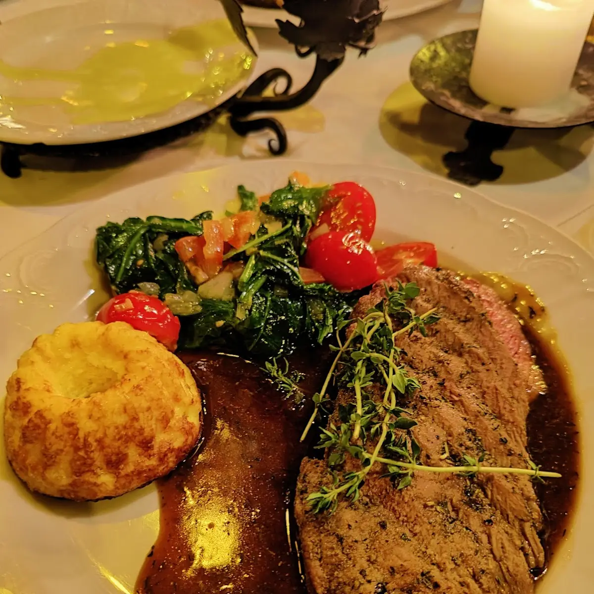 Lammrücken Mit Polenta Und Gemüse