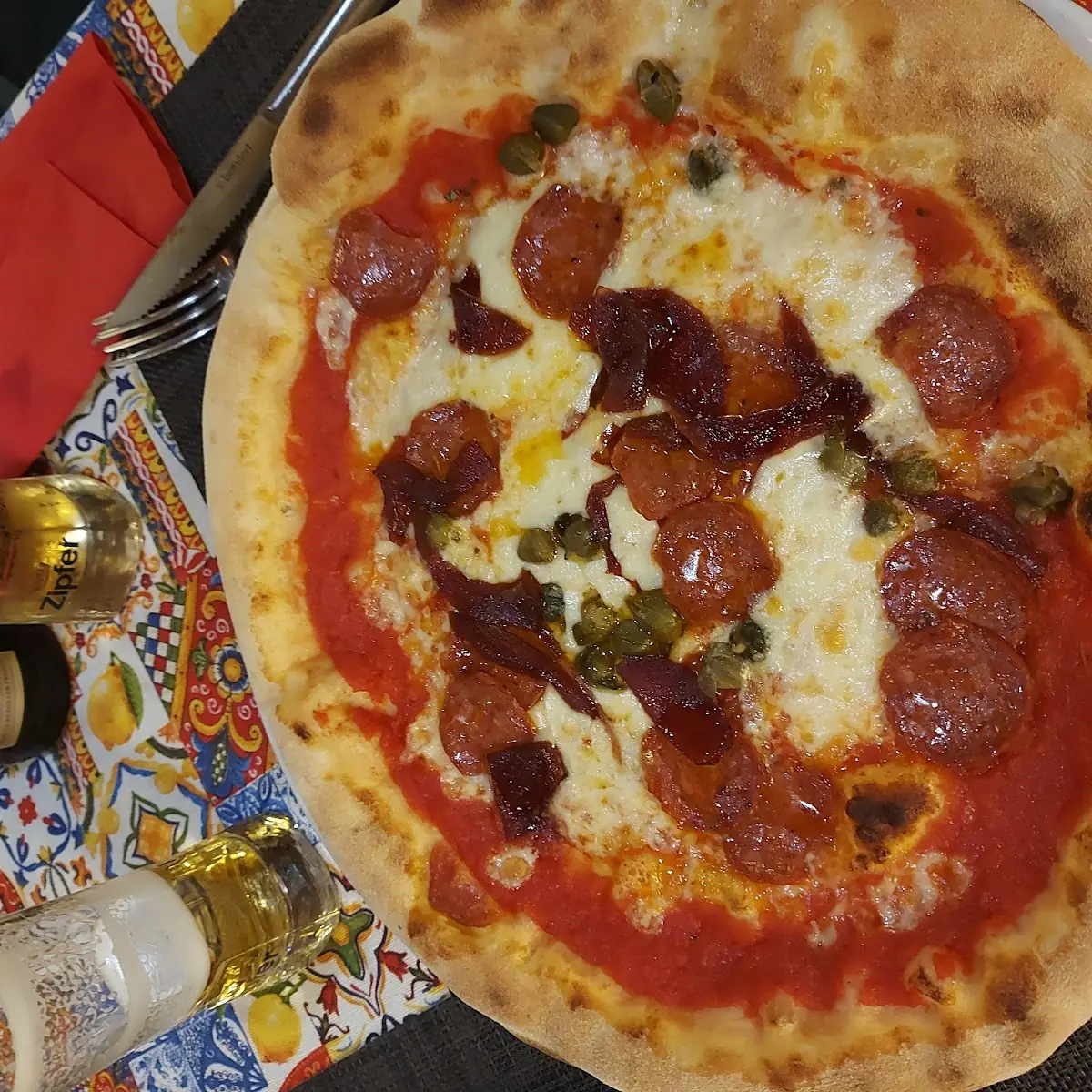 Pizza Scharfe Salami