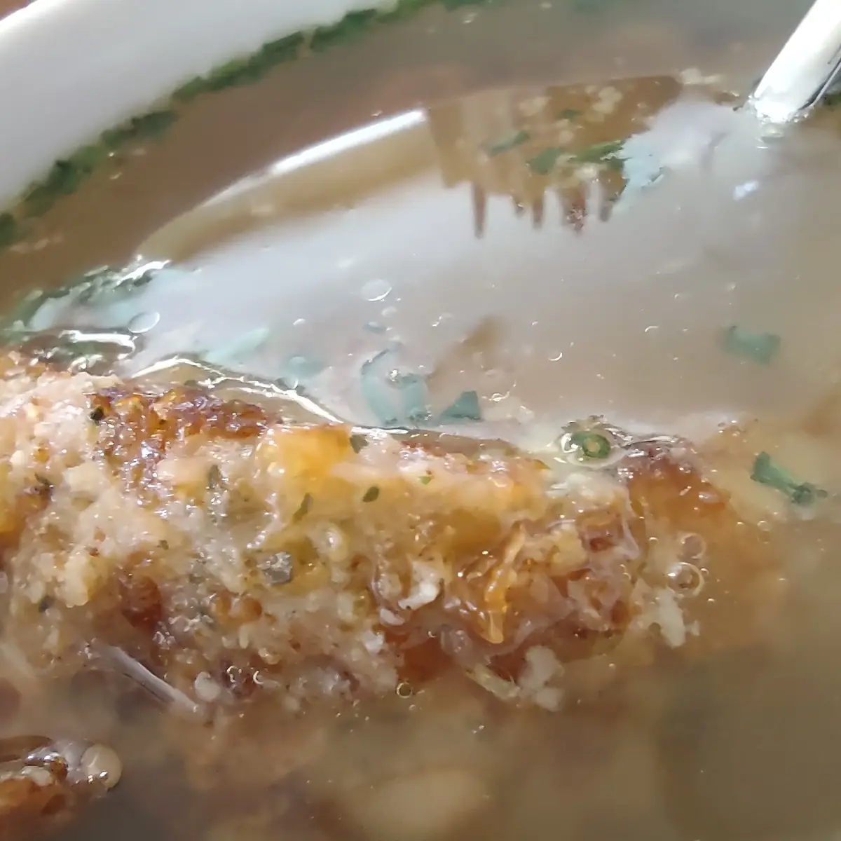 Kaspressknödelsuppe
