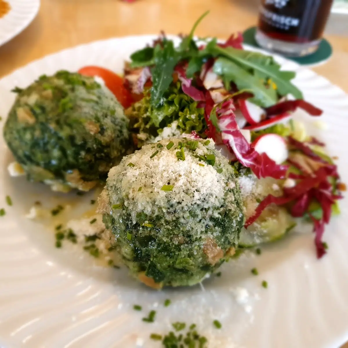 Spinatknödel