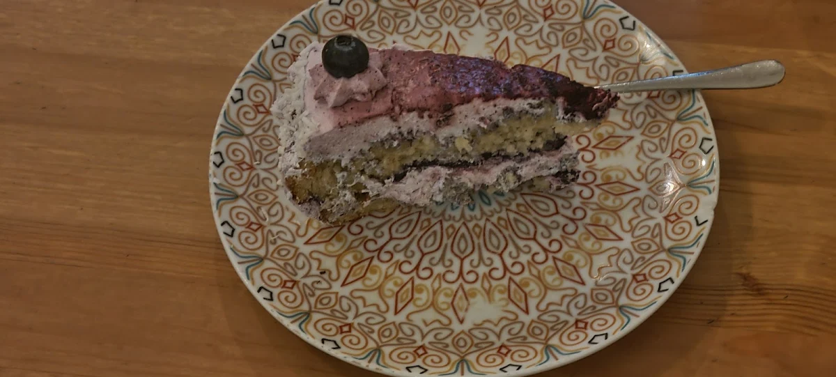 Himbeer-kokos Kuchen