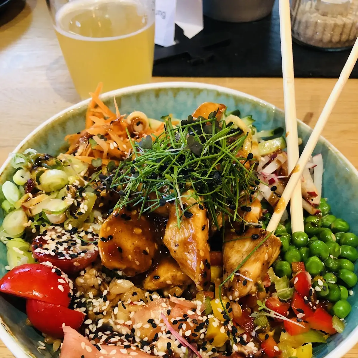 Bowl Mit Hähnchen